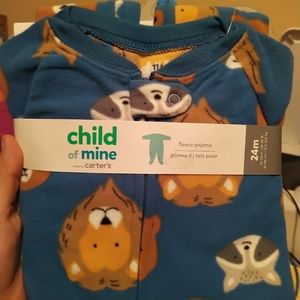 5 fleece kids pajamas for 24m